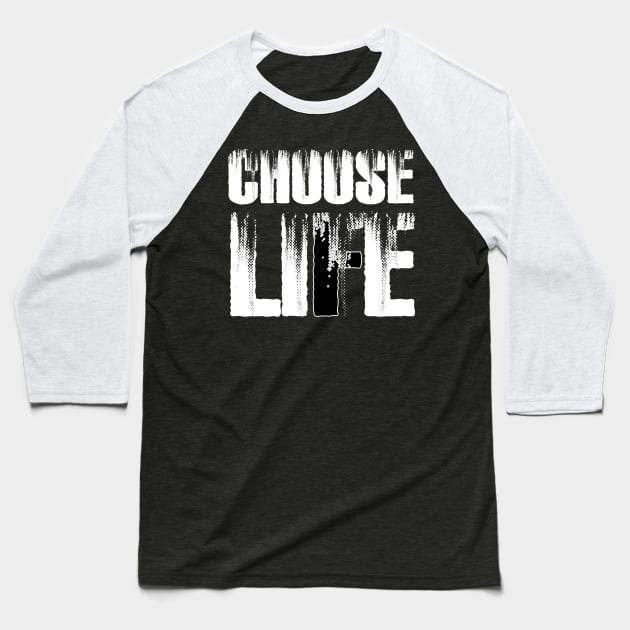 Choose Life Baseball T-Shirt by M-HO design